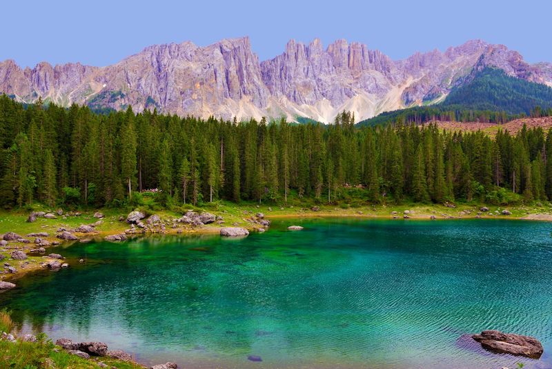 Lago di Carezza, Dolomiti Lago di Carezza, Dolomiti